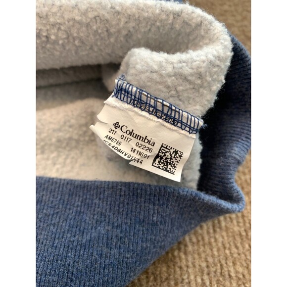 Columbia Sweater Mens M Hart Mountain Long Sleeve Crew Neck Fleece Pullover - Picture 7 of 8